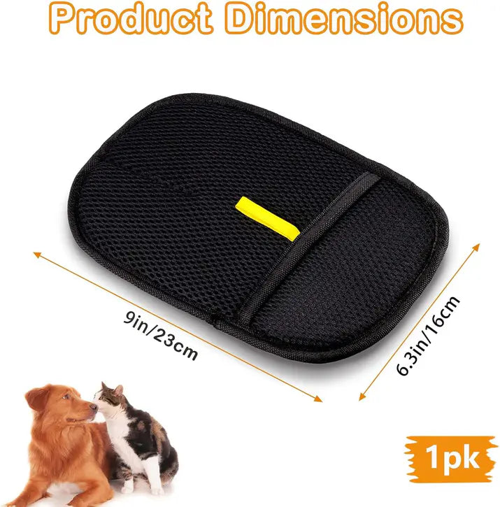 Pet Hair Removal Gloves (Pack of 2)