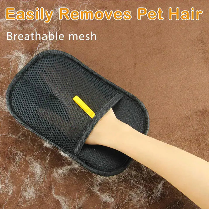 Pet Hair Removal Gloves (Pack of 2)